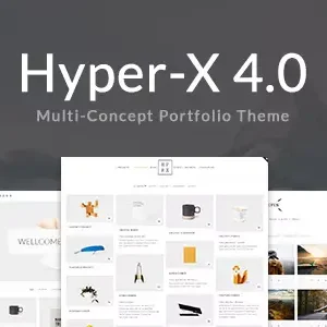 HyperX – Responsive WordPress Portfolio Theme