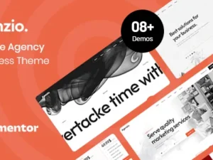 Agenzio – Creative Agency & Portfolio WordPress Theme