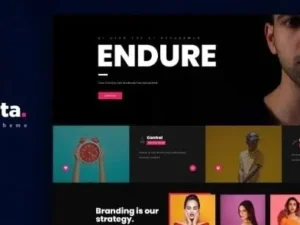 Anggita – One Page Portfolio Theme