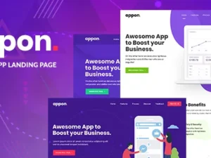 Appon – App & SaaS Software Theme