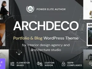 Archdeco Architecture & Interior Design Agency Portfolio WordPress Theme