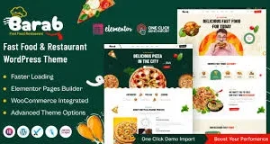 Barab – Fast Food & Restaurant WordPress Theme