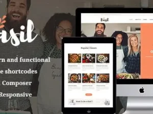 Basil – Cooking Classes and Workshops WordPress Theme