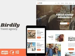 Birdily – Travel Agency & Tour Booking WordPress Theme
