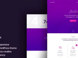 Blanka – One Page WordPress Theme