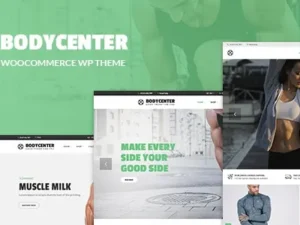 BodyCenter- Gym, Fitness WooCommerce WordPress Theme