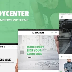 BodyCenter- Gym, Fitness WooCommerce WordPress Theme