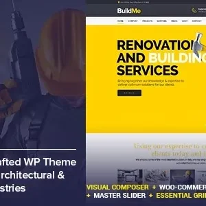 BuildMe – Construction & Architectural WP Theme