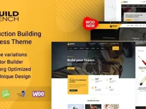 Buildbench – Construction Building WordPress Theme