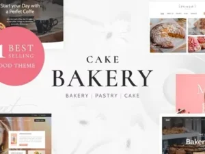 Cake Bakery – Pastry WP WordPress Themes