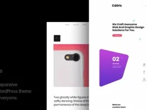Caliris – Responsive One Page WordPress Theme