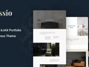 Cassio – AJAX Portfolio WordPress Theme