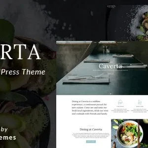 Caverta – Fine Dining Restaurant WordPress Theme