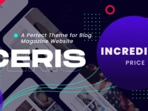 Ceris – Magazine & Blog WordPress Theme
