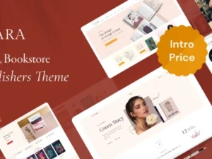 Cetara Beautiful WordPress Theme for Authors