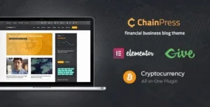 ChainPress – Financial WordPress Business Blog Theme