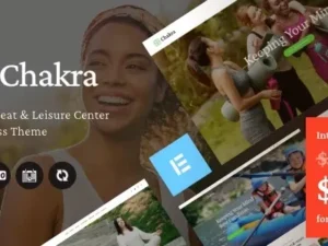 Chakra – Yoga Retreat & Leisure Center WordPress Theme