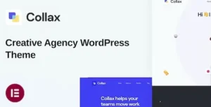 Collax – Creative Agency WordPress Theme