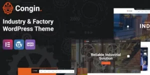 Congin – Industry & Factory WordPress Them