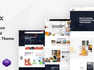 Constix – Construction Factory & Industrial WordPress Theme