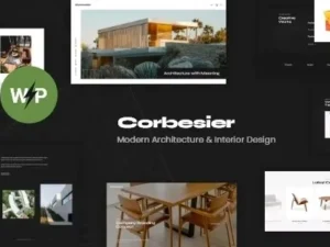 Corbesier- Modern Architecture & Interior Design WordPress Theme