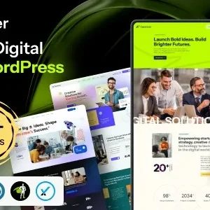 Coreriver – Startup & Digital Agency WordPress Theme