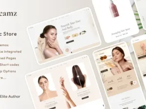 Creamz- Beauty Salon & Spa WooCommerce
