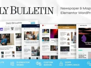 Daily Bulletin – Magazine & Newspaper WordPress Theme