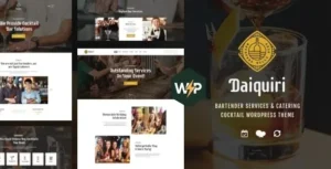 Daiquiri – Bartender Services & Catering Theme