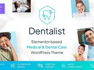Dentalist – Medical and Dentist WordPress Theme