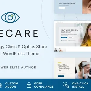 Eye Care – Family Optometrist WordPress Theme