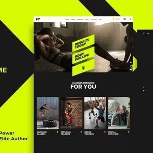 F7 – Fitness Gym WordPress Theme