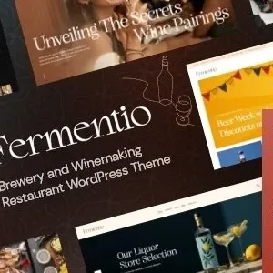 Fermentio – Brewery and Winemaking Restaurant WordPress Theme