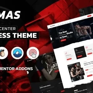 Fitmas – Gym & Fitness Center WordPress Theme