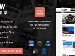 Flow News – Magazine and Blog WordPress Theme