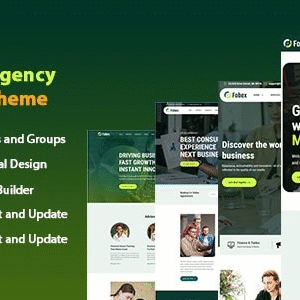 Fobex – Business & Agency WordPress Theme