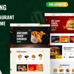 Foodking Fast Food Restaurant WordPress Theme