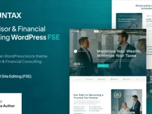 Fountax – Tax Advisor & Financial Consulting FSE WordPress Theme