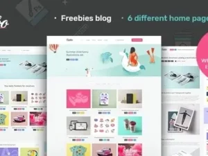 Fribbo – Freebies Blog WordPress Theme