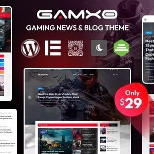 Gamxo – WordPress Gaming News & Blog Theme