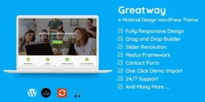 Greatway – Material Design WordPress Theme