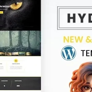 HYDRO – One Page Portfolio WordPress Theme