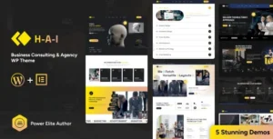 Hai – Elementor Agency WordPressTheme
