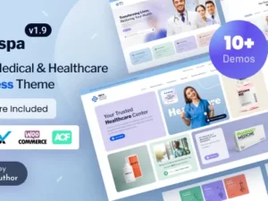 Hospa – Doctors, Medical Clinic & Hospital WordPress Theme