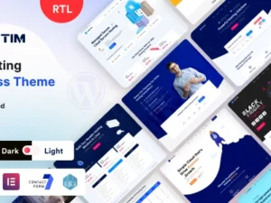 Hostim Web Hosting WordPress Theme with WHMCS