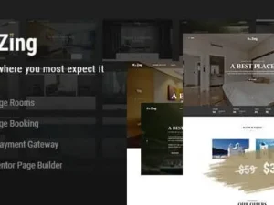 Hozing – Hotel Booking WordPress Theme