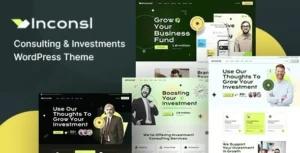 Iconsl – Investment Consulting WordPress Theme