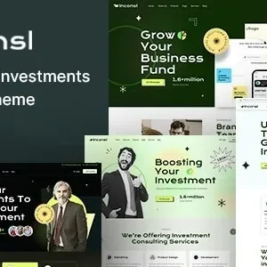 Iconsl – Investment Consulting WordPress Theme