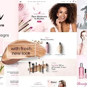 Iva – Beauty Cosmetics Shop WordPress Theme