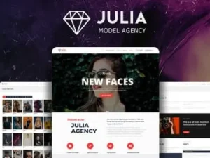 Julia Model Agency Theme